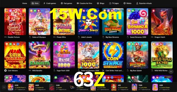63Z: Jogue Crash e Experimente Alta Recompensa Instantânea